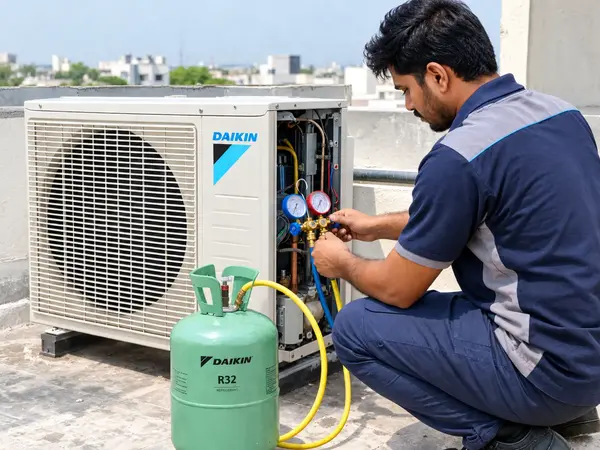 Daikin AC Gas Refilling